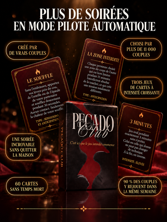 3-en-1 pour les couples — Cartes de préliminaires | Cartes d'actions | Positions